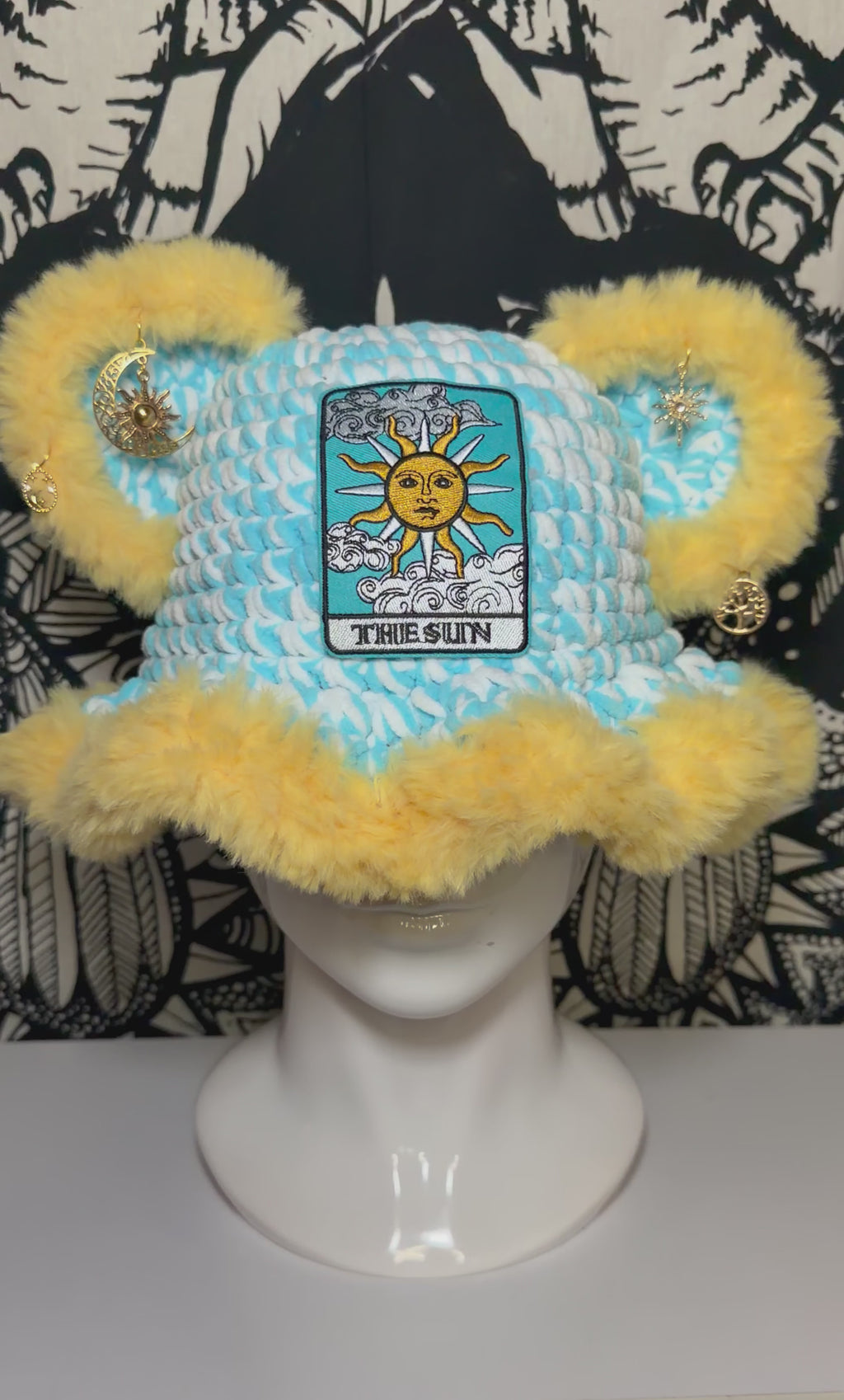 Sun and Moon Matching Hats