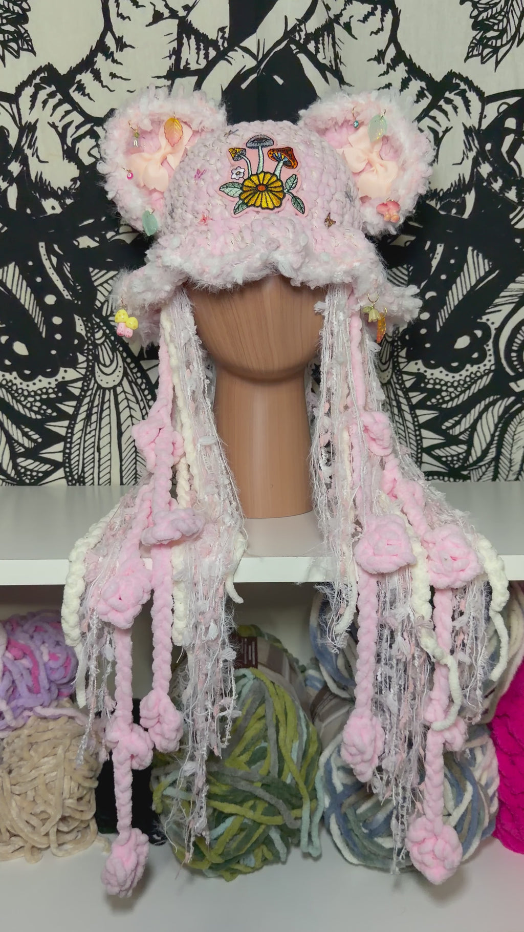 Mushroom Princess Forest Bucket Hat
