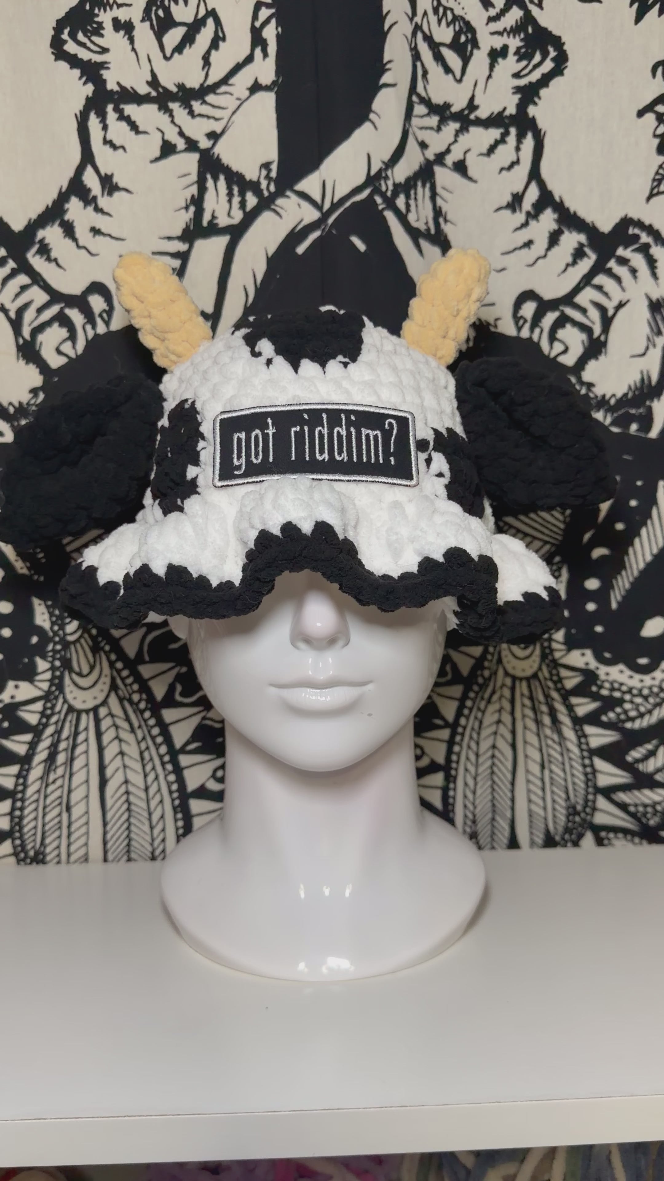 Riddim Cow Bucket Hat