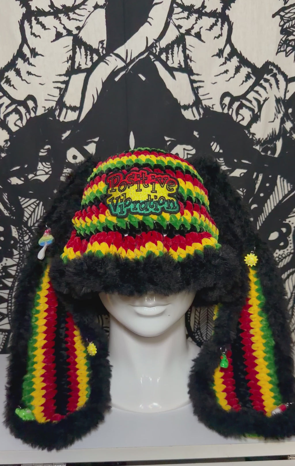 Positive Vibrations Bunny Hat