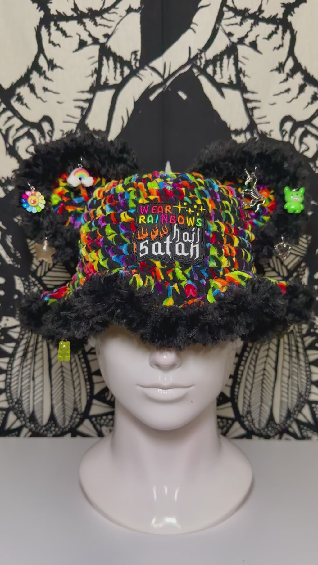 Rainbow Satan Bucket Hat