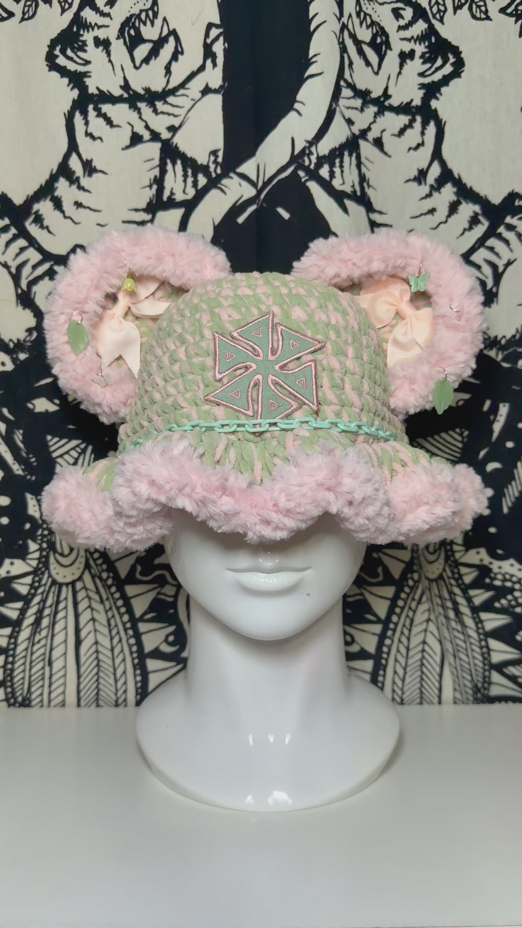 Blanke Bucket Hat