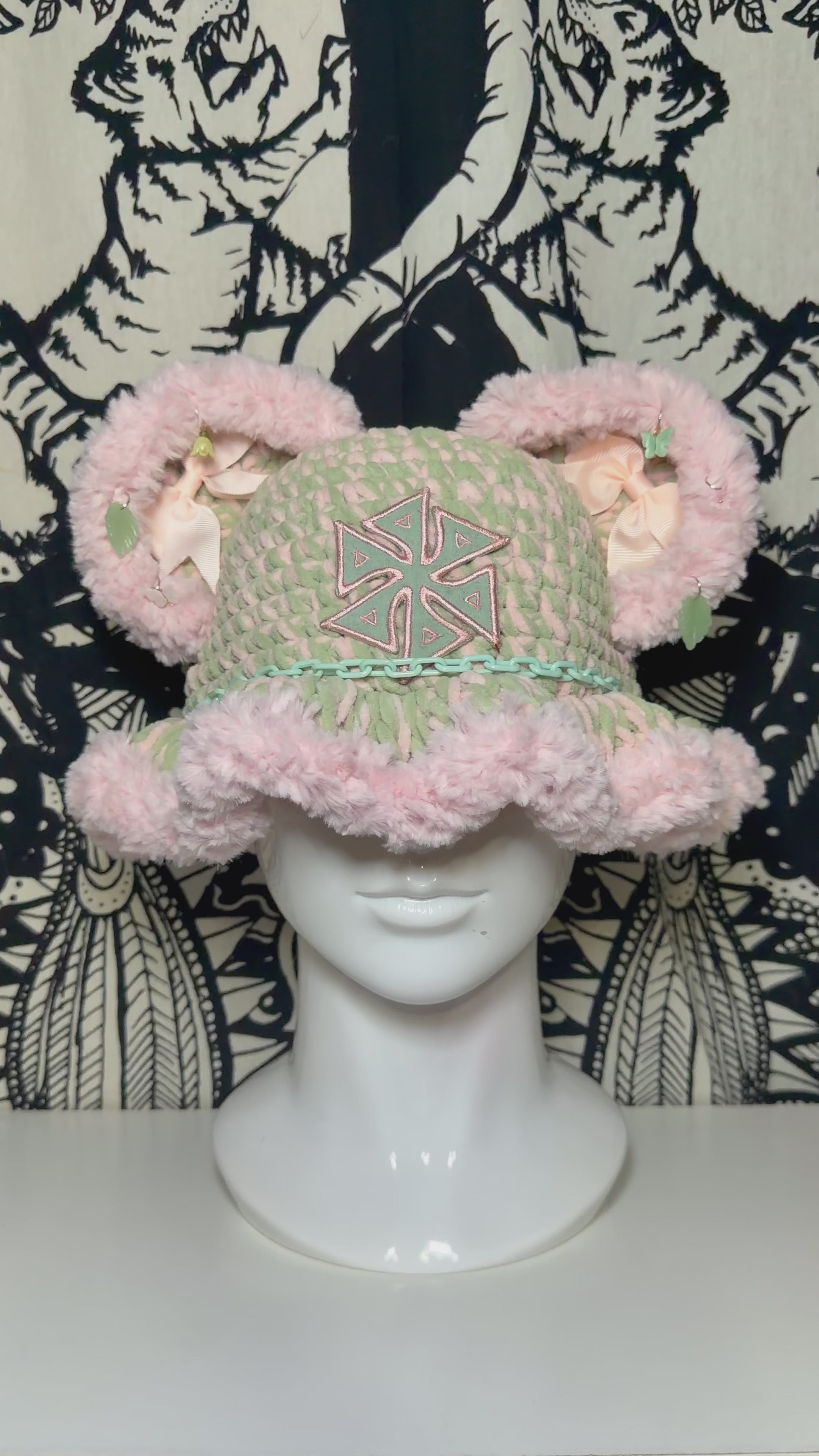 Blanke Bucket Hat