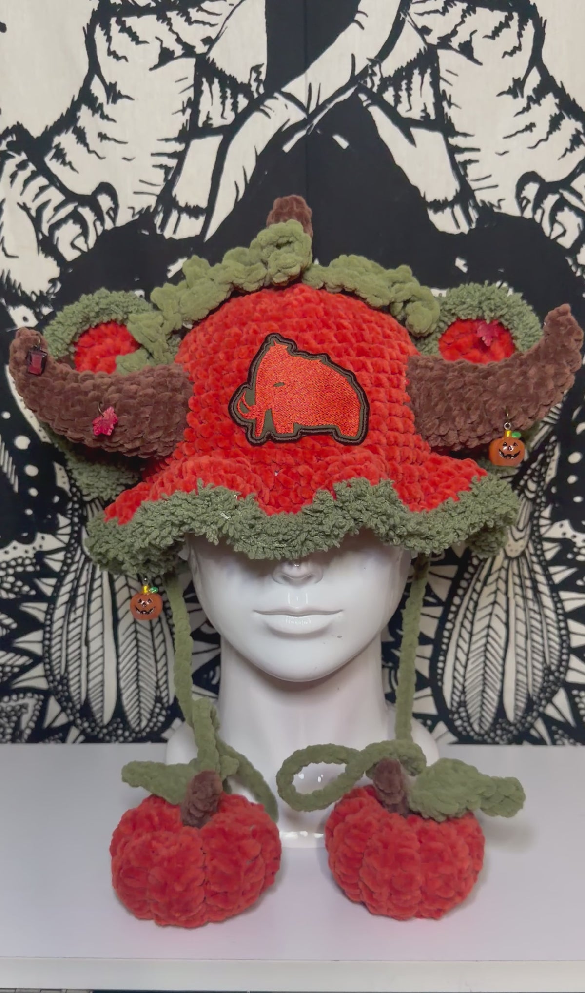 Pumpkin Wooli Hat
